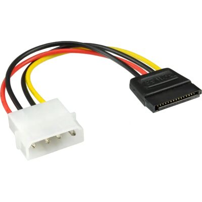 InLine 29670 Stromkabel - SATA 4-polig zu 15-polig HDD Strom - Mehrfarbig InLine 29670 Stromkabel - SATA 4-polig zu 15-polig HDD Strom - Mehrfarbig