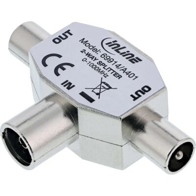 InLine 69914 T-Antennenteiler - Antennenverteiler InLine 69914 T-Antennenteiler - Antennenverteiler