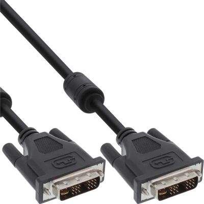 InLine 17791 DVI-I Kabel - Dual Link, Schwarz, 1,8m InLine 17791 DVI-I Kabel - Dual Link, Schwarz, 1,8m