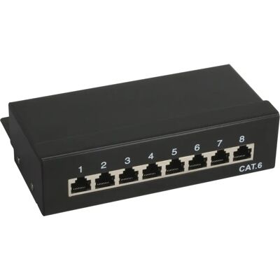 InLine 76208 Panneau de brassage beige 8 ports - Accessoires réseau - Publicité InLine 76208 Panneau de brassage beige 8 ports - Accessoires réseau - Publicité