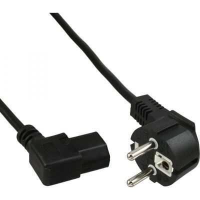 InLine Stromkabel - 1,8 m Schwarz CEE7/7 zu C13 InLine Stromkabel - 1,8 m Schwarz CEE7/7 zu C13