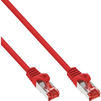 Cable de red Cat6 S/FTP Rojo 7,5 m InLine 76407R Cable de red Cat6 S/FTP Rojo 7,5 m InLine 76407R