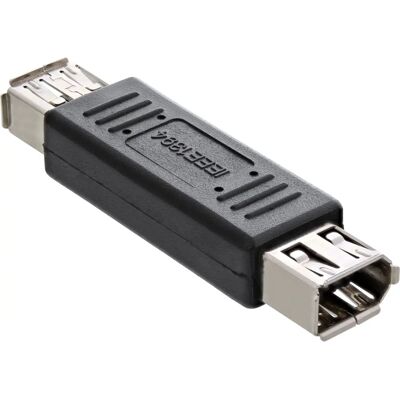 InLine 34601 Kabel-Geschlechtsumwandler - IEEE 1394a - Schwarz, Silber InLine 34601 Kabel-Geschlechtsumwandler - IEEE 1394a - Schwarz, Silber