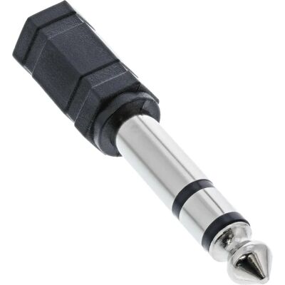 InLine 99305 Kabel Geschlecht Wechsel - 3,5mm weiblich auf 3,5mm männlich Stereo-Adapter - Schwarz InLine 99305 Kabel Geschlecht Wechsel - 3,5mm weiblich auf 3,5mm männlich Stereo-Adapter - Schwarz