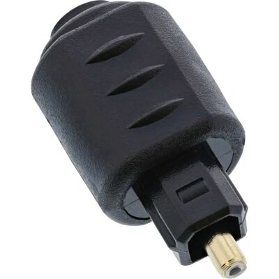 Inline 89907 Audiokabel-Adapter - 3,5mm auf Toslink - Schwarz Inline 89907 Audiokabel-Adapter - 3,5mm auf Toslink - Schwarz