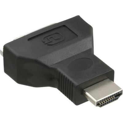 InLine 17670 Kabelový adaptér - DVI-D ženský, HDMI samec - Černý InLine 17670 Kabelový adaptér - DVI-D ženský, HDMI samec - Černý