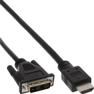 InLine 17665E video kabelový adaptér - 5m HDMI na DVI Černý InLine 17665E video kabelový adaptér - 5m HDMI na DVI Černý