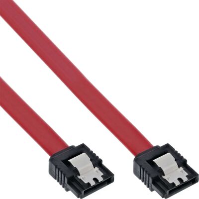 Câble SATA Inline 27703A - 30cm Rouge - Publicité Câble SATA Inline 27703A - 30cm Rouge - Publicité