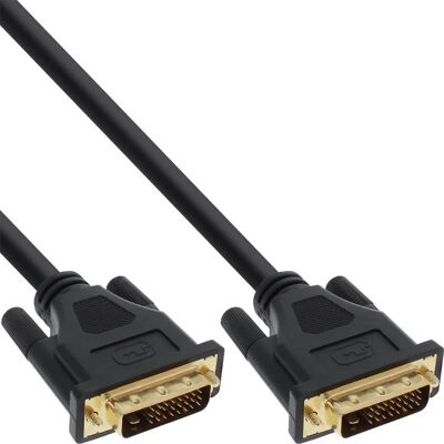 InLine 17778P DVI-D Kabel - 20m Schwarz - DVI-D InLine 17778P DVI-D Kabel - 20m Schwarz - DVI-D