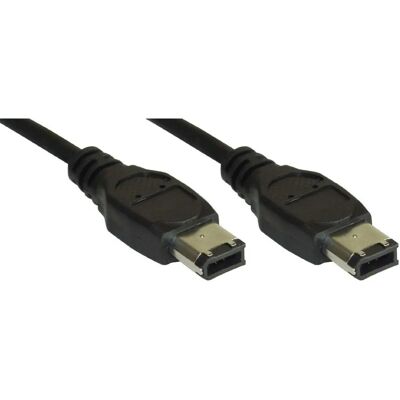 InLine FireWire 10m Kabel - IEEE 1394a, 6-P, Schwarz - FireWire Kabel InLine FireWire 10m Kabel - IEEE 1394a, 6-P, Schwarz - FireWire Kabel