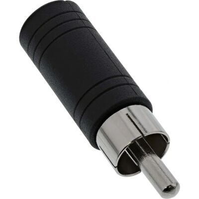 InLine 99325 Audio-Adapter - Mono RCA und 3,5 mm Klinke - Schwarz InLine 99325 Audio-Adapter - Mono RCA und 3,5 mm Klinke - Schwarz