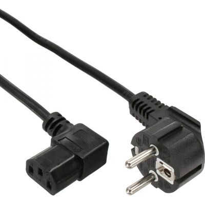 Cavo di alimentazione InLine 4043718077700 - 3 m, IEC C13, spina Schuko Cavo di alimentazione InLine 4043718077700 - 3 m, IEC C13, spina Schuko
