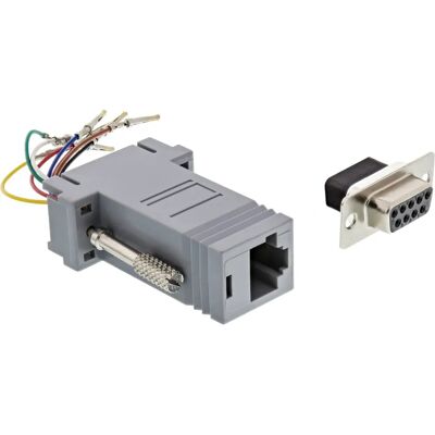 Adaptateur réseau InLine 68889B - D-Sub, RJ-45 F Adaptateur réseau InLine 68889B - D-Sub, RJ-45 F