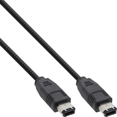 InLine 34055 FireWire Kabel - 400 Mbit/s - Schwarz InLine 34055 FireWire Kabel - 400 Mbit/s - Schwarz