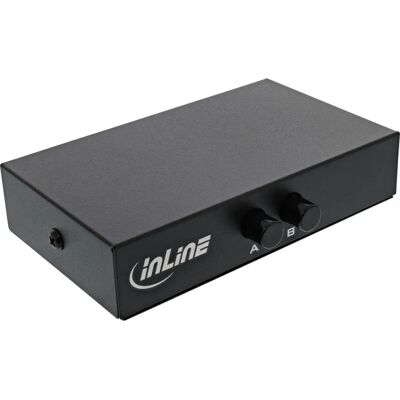 InLine 60606A Netzwerkswitch - 2 Ethernet-Ports - Desktop InLine 60606A Netzwerkswitch - 2 Ethernet-Ports - Desktop