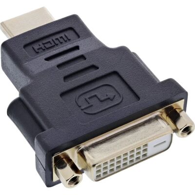 InLine 17670P HDMI DVI-D Adapter - Kabel Geschlechtsschalter - Schwarz InLine 17670P HDMI DVI-D Adapter - Kabel Geschlechtsschalter - Schwarz