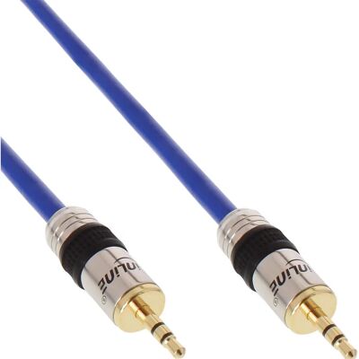 InLine 99950P Audiokabel - 10m, Blau, 3,5mm Stereo InLine 99950P Audiokabel - 10m, Blau, 3,5mm Stereo