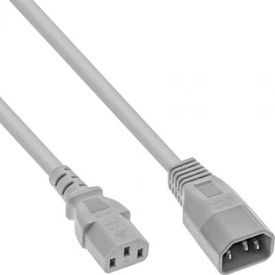 InLine 4043718101696 Câble d'alimentation - Rallonge avec connecteur C13-C14 InLine 4043718101696 Câble d'alimentation - Rallonge avec connecteur C13-C14