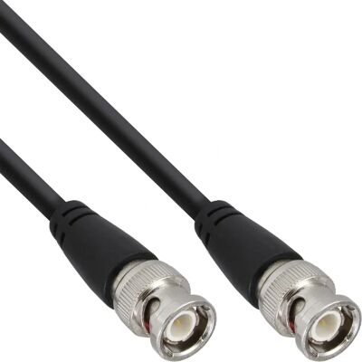 Câble coaxial InLine 10802 BNC - Noir - 2 m - Publicité Câble coaxial InLine 10802 BNC - Noir - 2 m - Publicité