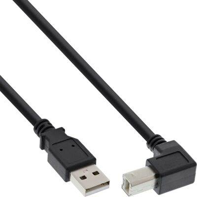 InLine 34505U USB-Kabel - 0,5 m, USB A auf B, Schwarz InLine 34505U USB-Kabel - 0,5 m, USB A auf B, Schwarz