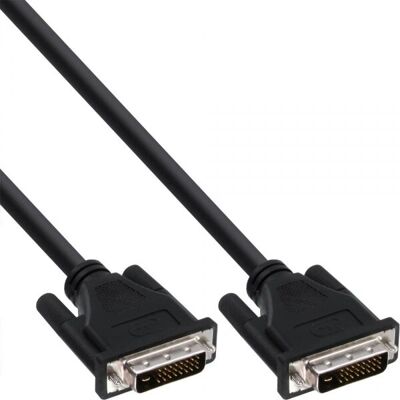 InLine DVI-D Kabel 5m Dual Link Schwarz InLine DVI-D Kabel 5m Dual Link Schwarz