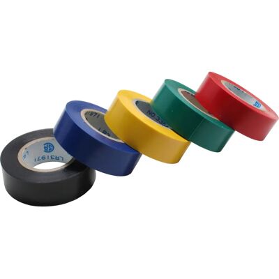InLine 43039 Elektroband - Mehrfarbig, 18mm x 9m InLine 43039 Elektroband - Mehrfarbig, 18mm x 9m