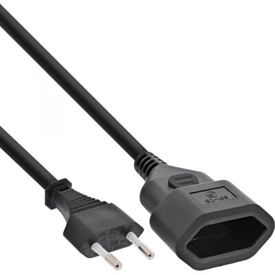 InLine 16685S Stromkabel - 5 m - Schwarz - Power Stecker Typ C InLine 16685S Stromkabel - 5 m - Schwarz - Power Stecker Typ C
