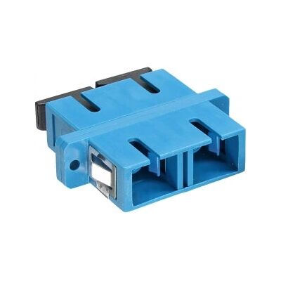 Adaptateur en fibre optique InLine - SC/SC - Bleu - Monomode - Publicité Adaptateur en fibre optique InLine - SC/SC - Bleu - Monomode - Publicité