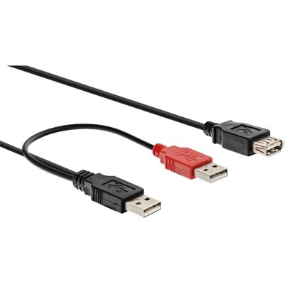 InLine 34510Z USB-Kabel - 0,2 m, 2 x USB A, Schwarz InLine 34510Z USB-Kabel - 0,2 m, 2 x USB A, Schwarz