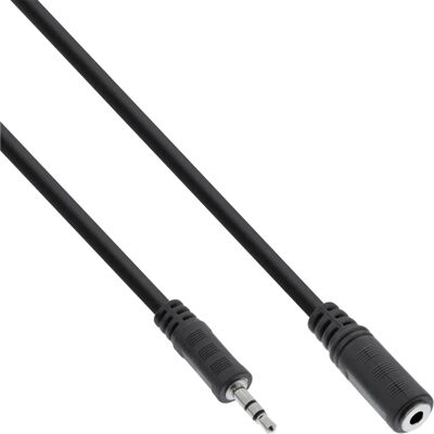InLine 99934 Audiokabel - Schwarz - 1M InLine 99934 Audiokabel - Schwarz - 1M