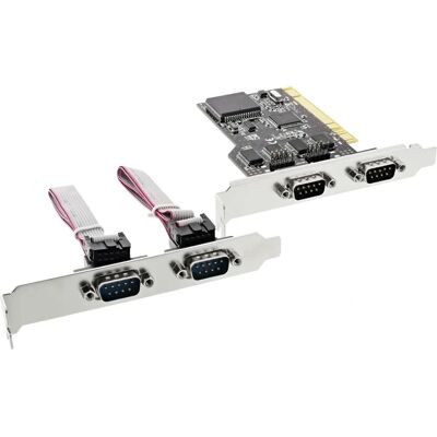 Scheda interfaccia seriale PCI InLine 66639I - 115,2 Kbit/s Scheda interfaccia seriale PCI InLine 66639I - 115,2 Kbit/s