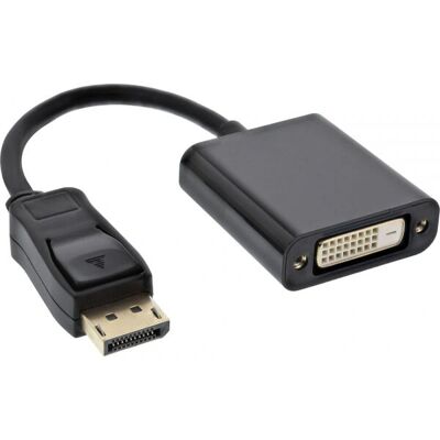 MicroConnect DisplayPort till DVI-D-Adapter - 0,15m - Svart - Videosladd MicroConnect DisplayPort till DVI-D-Adapter - 0,15m - Svart - Videosladd
