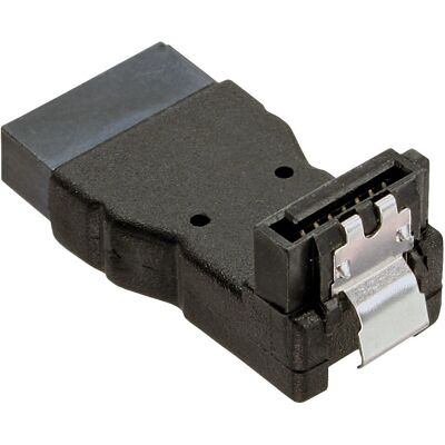 InLine 27700B SATA Adapter - SATA Stecker/Buchse gewinkelt - Schwarz InLine 27700B SATA Adapter - SATA Stecker/Buchse gewinkelt - Schwarz