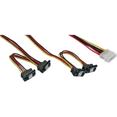 InLine SATA Stromkabel - 0,55 m - Für interne PCs InLine SATA Stromkabel - 0,55 m - Für interne PCs