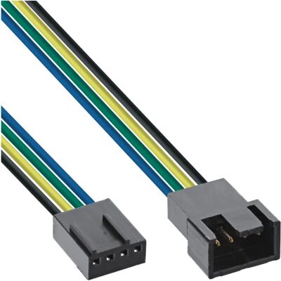 Napájecí kabel INLINE - prodlužka ventilátoru PWM - 0,7 m Napájecí kabel INLINE - prodlužka ventilátoru PWM - 0,7 m