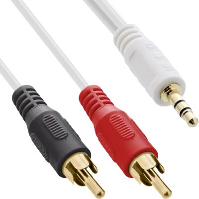 InLine 89939W Audiokabel - RCA auf 3,5mm Stereo - 2m InLine 89939W Audiokabel - RCA auf 3,5mm Stereo - 2m