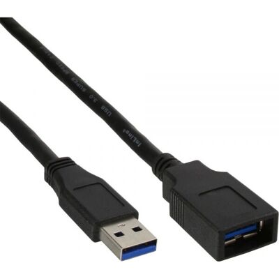 InLine USB-kábel 1,5m - USB 3.2 Gen 1 - Fekete InLine USB-kábel 1,5m - USB 3.2 Gen 1 - Fekete
