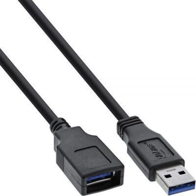 Cavo USB Inline 35630 - 3m, USB A a B, Nero, USB 3.2 Gen 1 Cavo USB Inline 35630 - 3m, USB A a B, Nero, USB 3.2 Gen 1