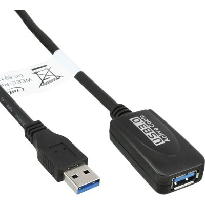 InLine USB Kabel - 5m USB 3.2 Gen 1 A auf A InLine USB Kabel - 5m USB 3.2 Gen 1 A auf A
