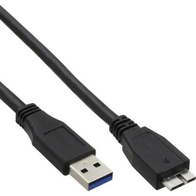 Inline 35405 USB-Kabel - USB 3.2 Gen 1 Mikro-B - 0,5m - Schwarz Inline 35405 USB-Kabel - USB 3.2 Gen 1 Mikro-B - 0,5m - Schwarz