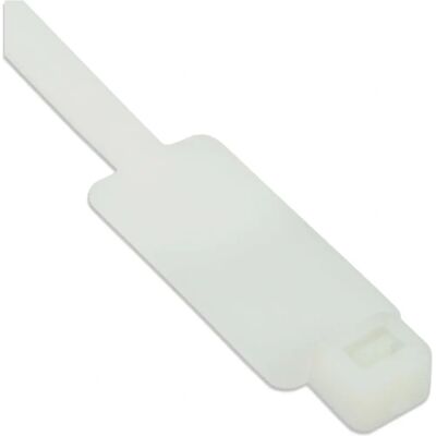 InLine 59967F Nylon Weiß Kabelbinder - 200mm, 4,8mm, Packung mit 100 InLine 59967F Nylon Weiß Kabelbinder - 200mm, 4,8mm, Packung mit 100