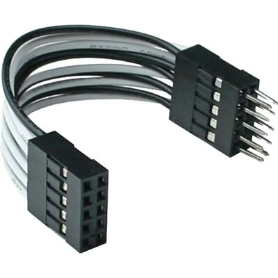 InLine 33440K Interne USB-Verlängerungskabel - 2x 5-pol. Stecker, 5cm, Grau InLine 33440K Interne USB-Verlängerungskabel - 2x 5-pol. Stecker, 5cm, Grau