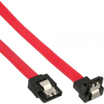 Câble SATA InLine 0,15m Rouge - SATA 7 broches, SATA I - Publicité Câble SATA InLine 0,15m Rouge - SATA 7 broches, SATA I - Publicité