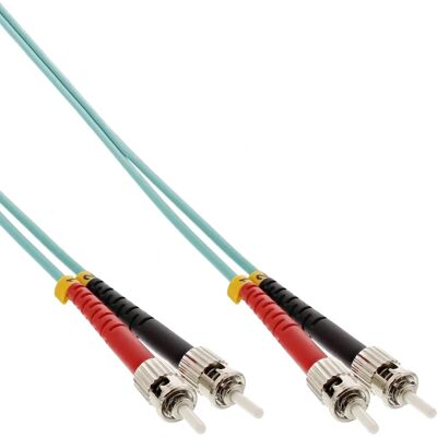 Inline 81502O - 2 M OM3 Glasfaserkabel - Aqua Inline 81502O - 2 M OM3 Glasfaserkabel - Aqua
