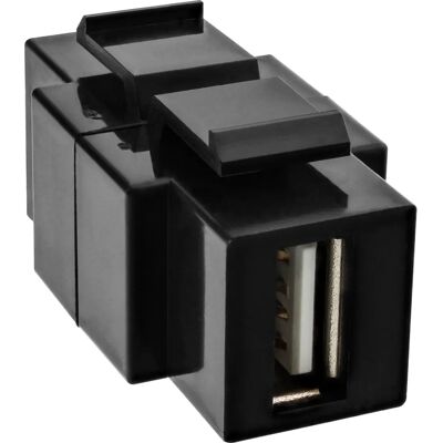 InLine 76201T Kabel Gender Konverter - Schwarz - USB Typ A zu B InLine 76201T Kabel Gender Konverter - Schwarz - USB Typ A zu B