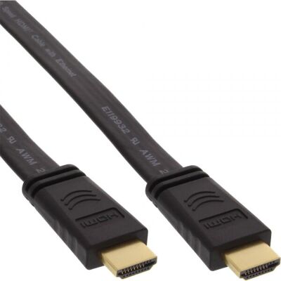 Cavo HDMI InLine - 2m - Nero - Alta Velocità con Ethernet Cavo HDMI InLine - 2m - Nero - Alta Velocità con Ethernet