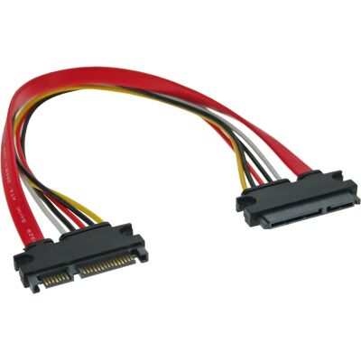 Inline 29652A SATA Kabel - 0,3m - Barevné - SATA III Prodlužka Inline 29652A SATA Kabel - 0,3m - Barevné - SATA III Prodlužka