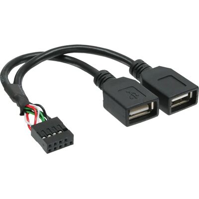 InLine 33440M USB kábel - USB 2.0 - Fekete InLine 33440M USB kábel - USB 2.0 - Fekete