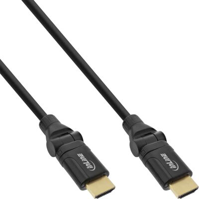 Câble HDMI Inline 17003W - Haute vitesse avec Ethernet - 3m - Publicité Câble HDMI Inline 17003W - Haute vitesse avec Ethernet - 3m - Publicité
