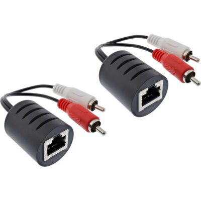 InLine AV extender - 50m - sztereó hang RJ45-ön keresztül InLine AV extender - 50m - sztereó hang RJ45-ön keresztül